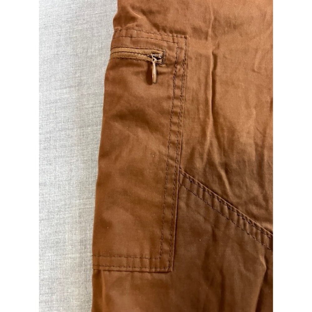 Prana Women's Brown Corduroy Cargo Pants Size‎ Small Outdoor Adventure Hiking - Picture 10 of 12